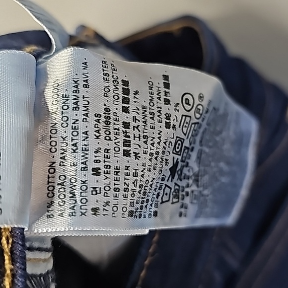 Levi's 711 dark wash 27x32 skinny jeans - Picture 8 of 8